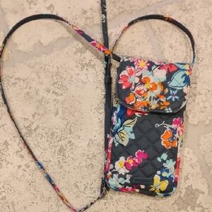 Vera Bradley Cotton Phone Case Crossbody